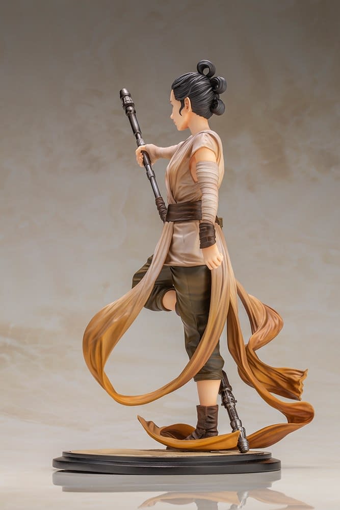 Kotobukiya Reveals New Star Wars Statue Series Featuring Rey