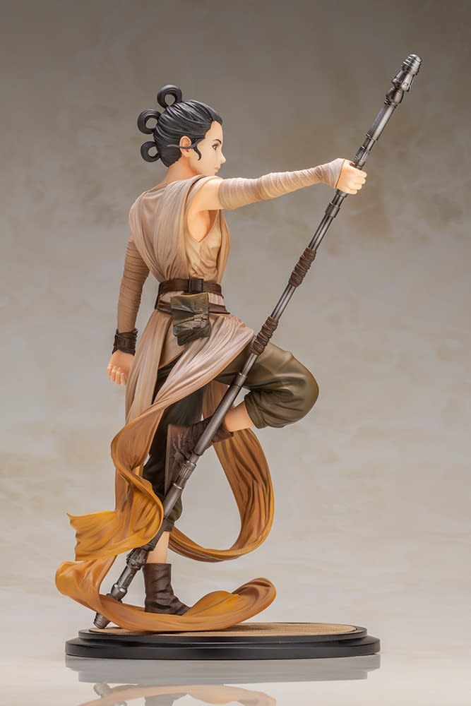 Kotobukiya Reveals New Star Wars Statue Series Featuring Rey