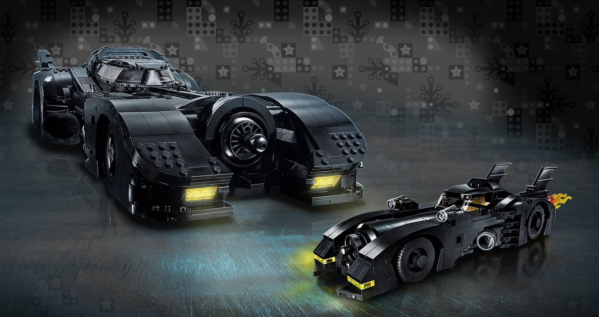 michael keaton batmobile lego