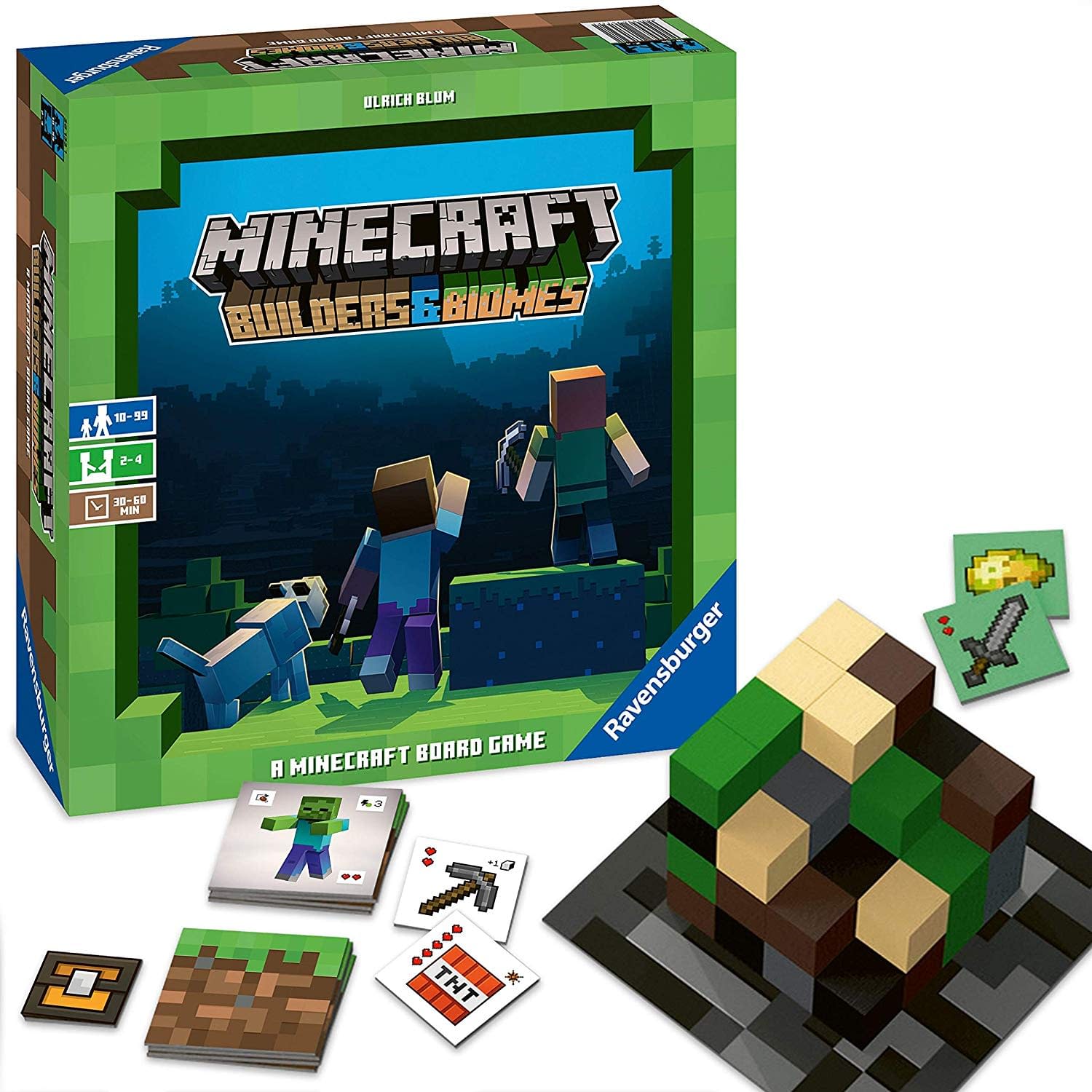 "Minecraft: Builders & Biomes" Brings the Action to (Board Game) Life