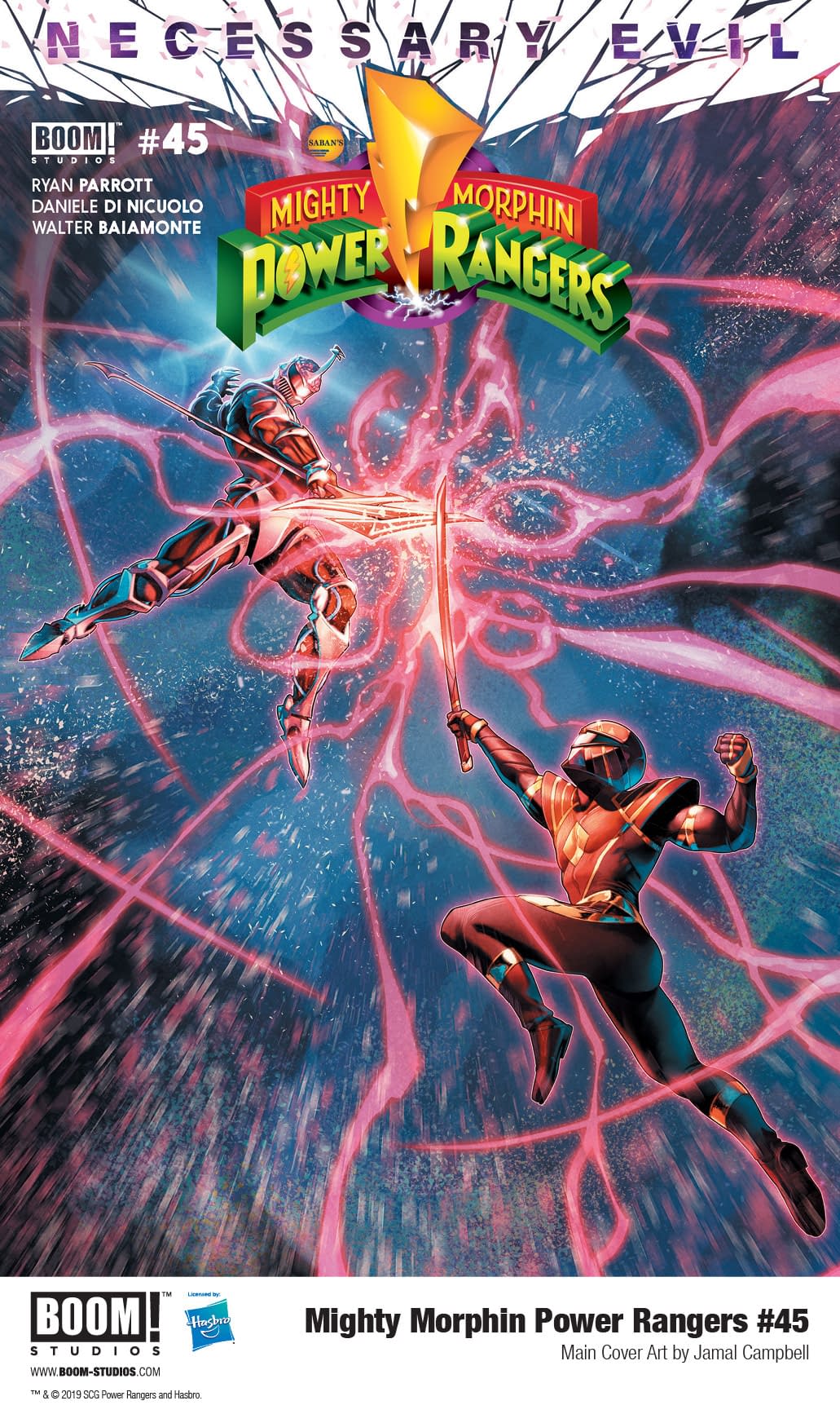 Power Rangers to Be Changed Forever in Shocking Mighty Morphin Power Rangers #45 [Preview]