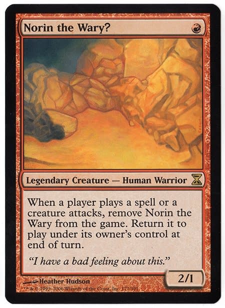 "Norin the Wary" Deck Tech - "Magic: The Gathering"