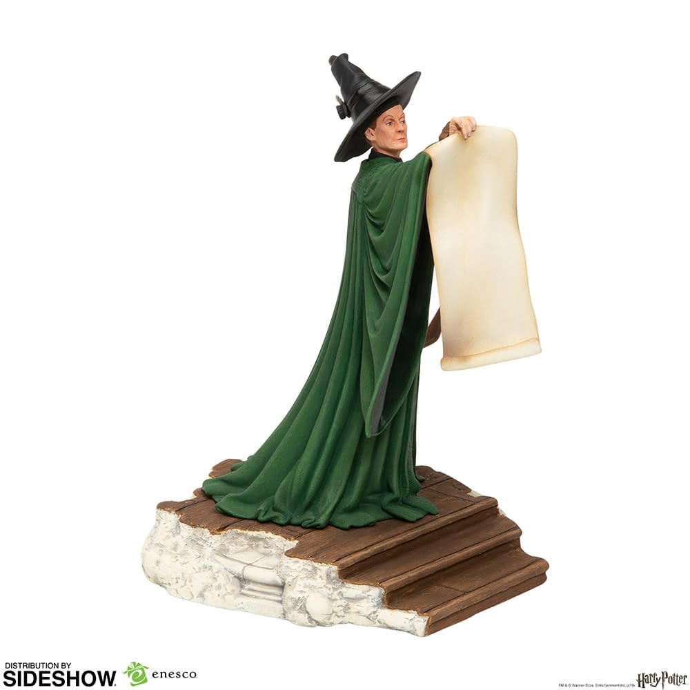 Professor Mcgonagall Calls upon the Sorting Hat in the New Statue