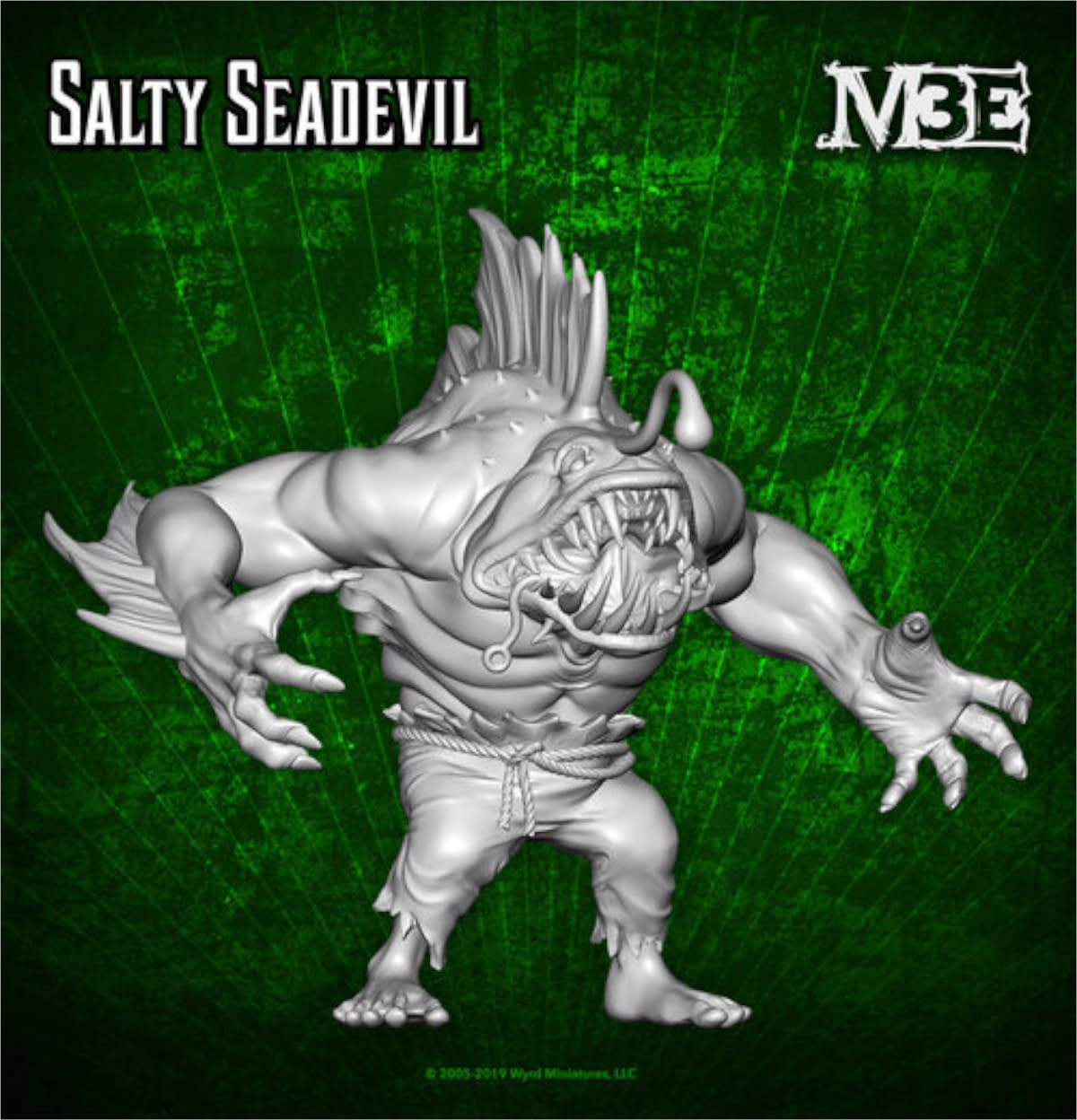 Malifaux gets a new "Salty Seadevil" from Wyrd Games