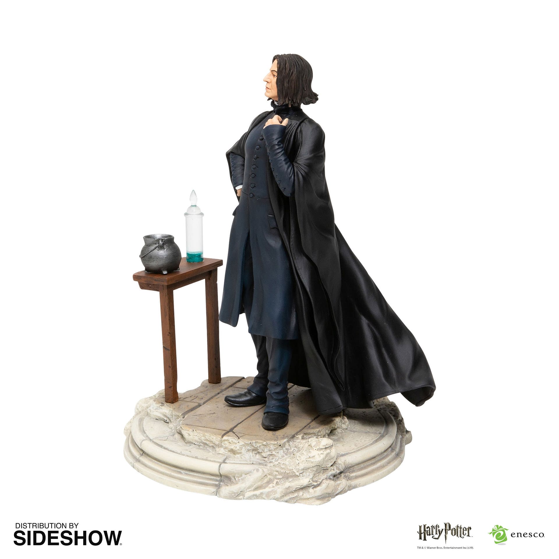 Professor Snape Is Your Dark Arts Teacher with a New Statue