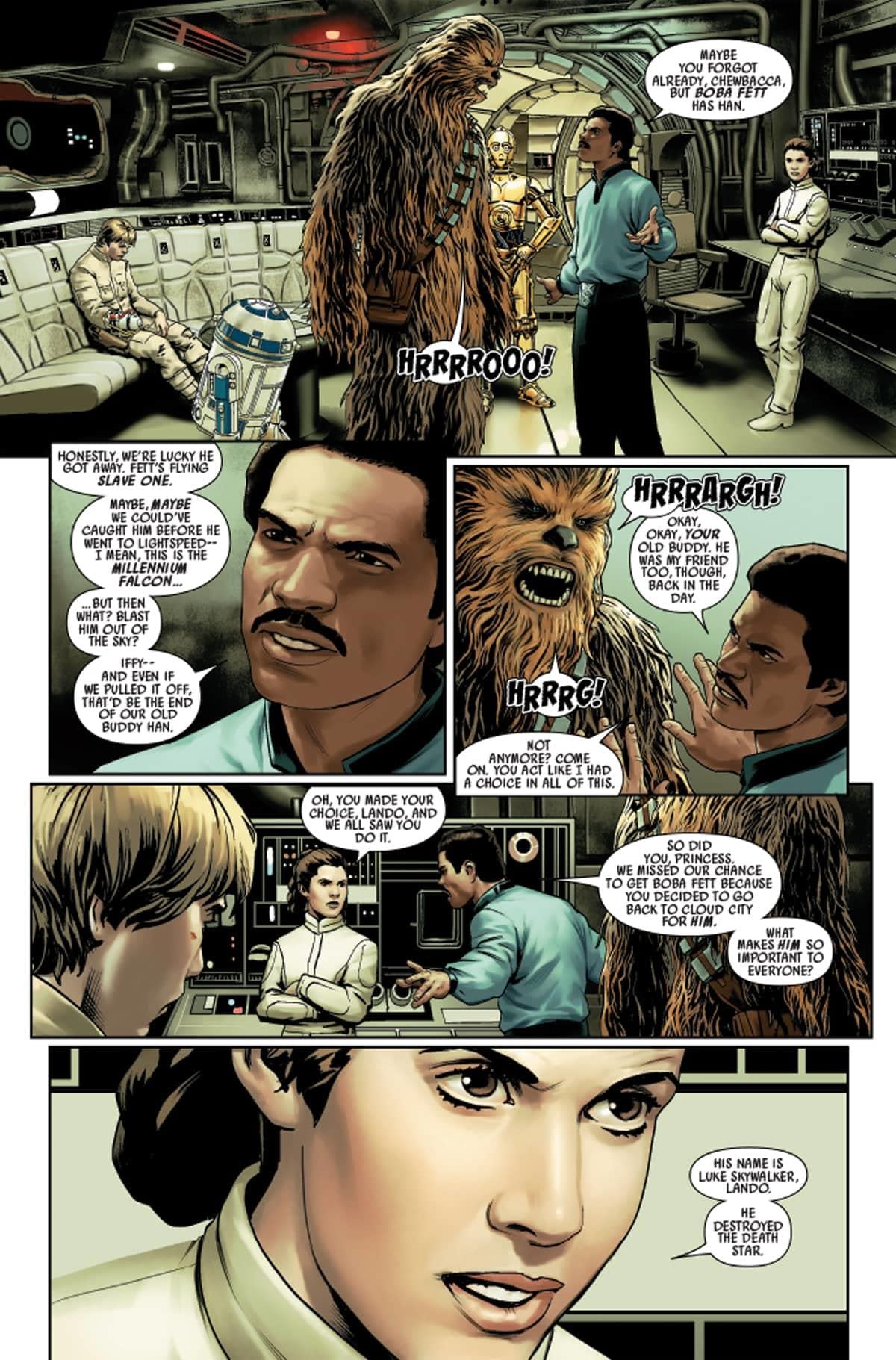 First Look at Marvel's New Star Wars #1 Shows Immediate Aftermath of Empire Strikes Back