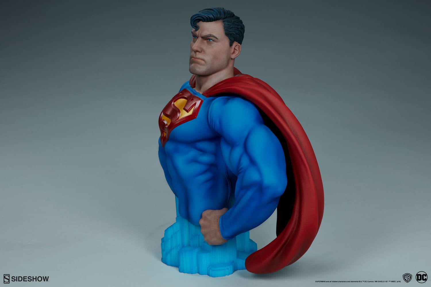 Superman Shows Us the American Way with New Sideshow Bust