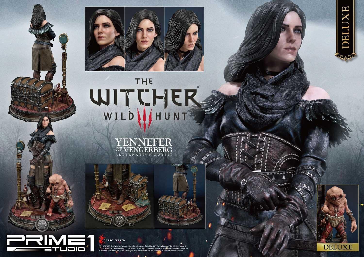 The Witcher 3 Yennefer Gets a Prime 1 Studio Statue