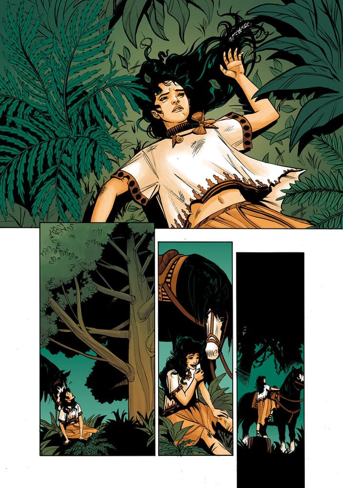 8 Pages from Leila Del Duca's Upcoming YA OGN, Wonder Woman: Tempest Tossed