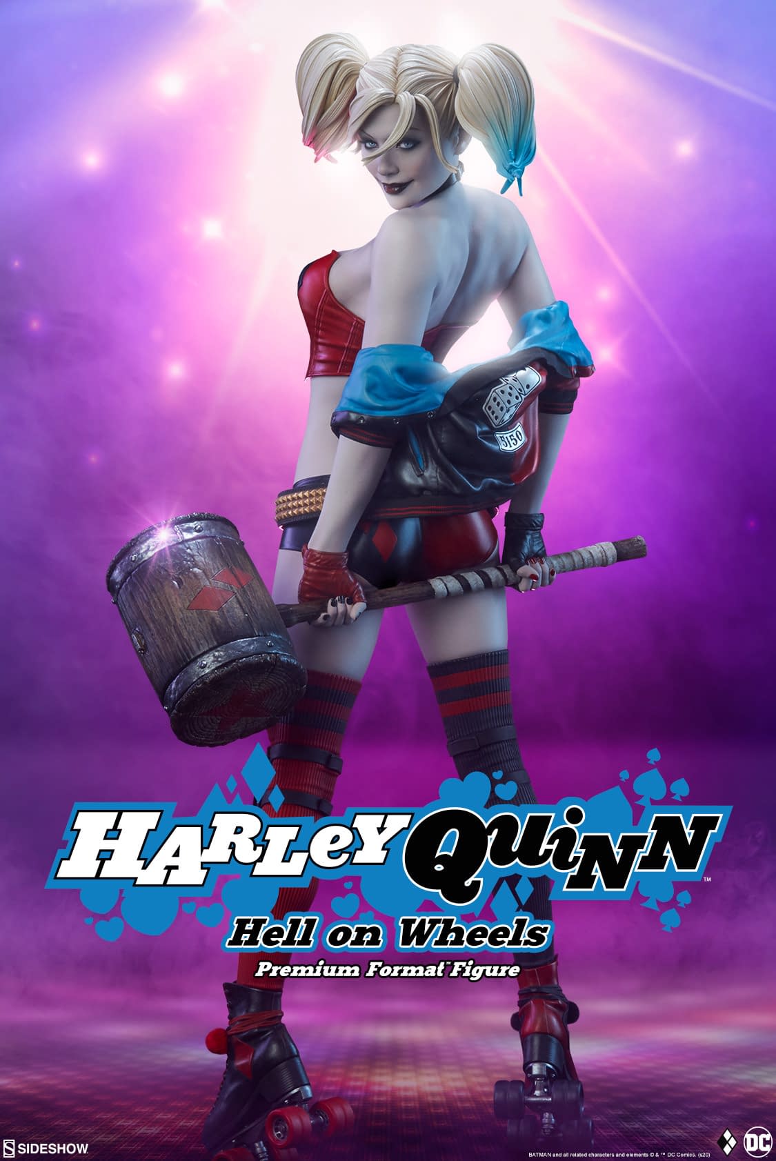 Harley Quinn is Hell on Wheels with New Sideshow Collectibles Statue 