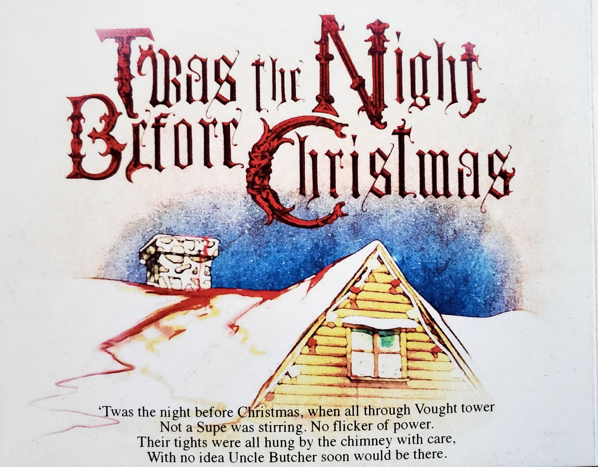 "The Boys": Butcher's Twisted "Twas the Night Before Christmas" Take Leaves The Seven's Stockings Filled with Coal [IMAGES]