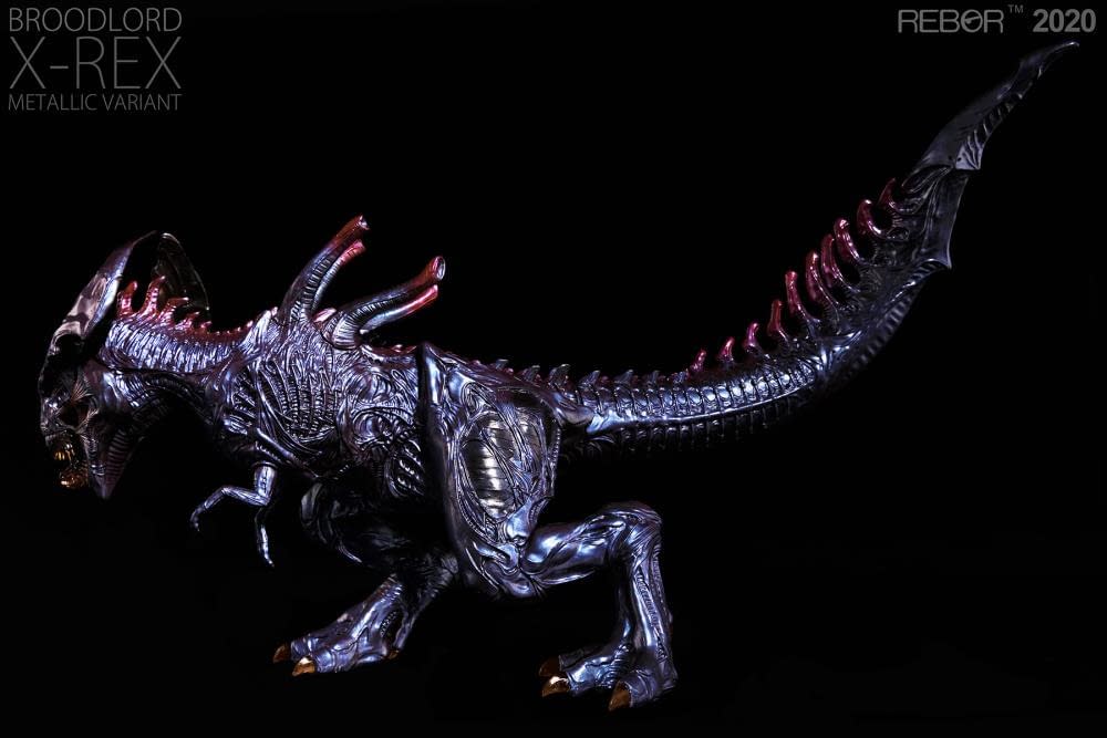 Xenomorph T-Rex Comes to Life with REBOR's X-Rex Figure