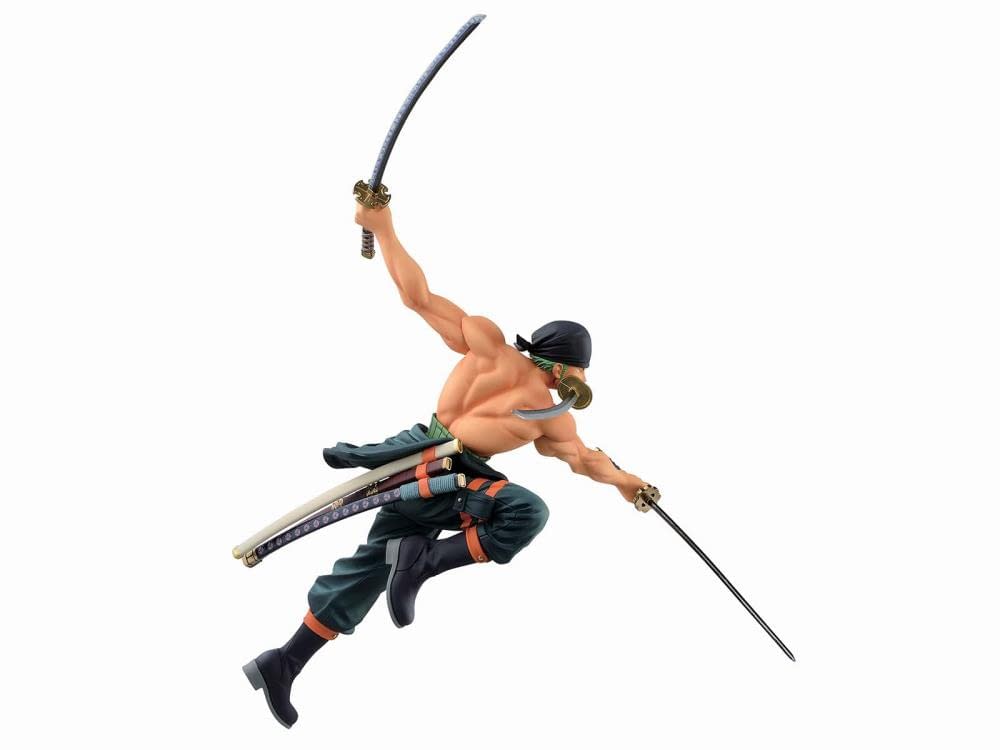 Bandai Ichiban Kuji One Piece Stampede Roronoa Zoro Figure green