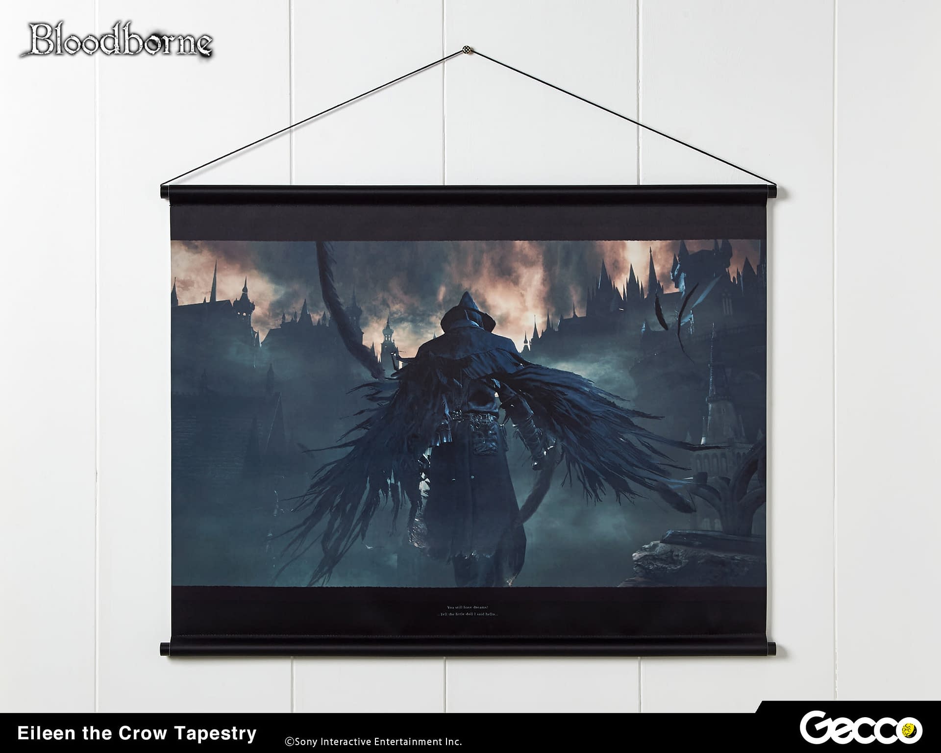 Bloodborne Artwork Becomes Collectibles with Gecco Tapestries 