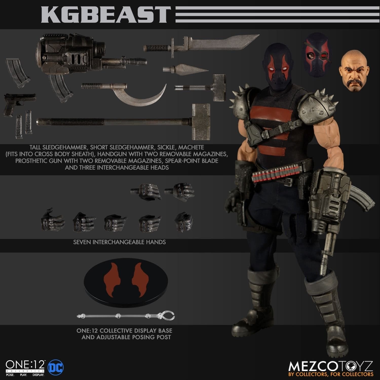 KGBeast has Arrived in Gotham with New Mezco Toys Figure
