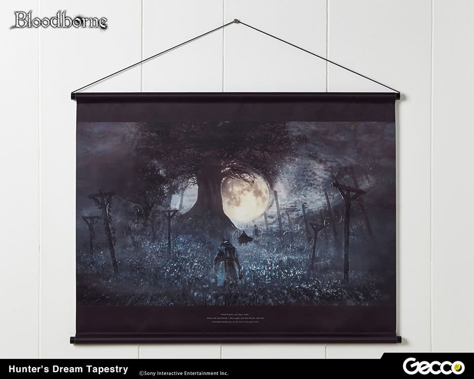 Bloodborne Artwork Becomes Collectibles with Gecco Tapestries 