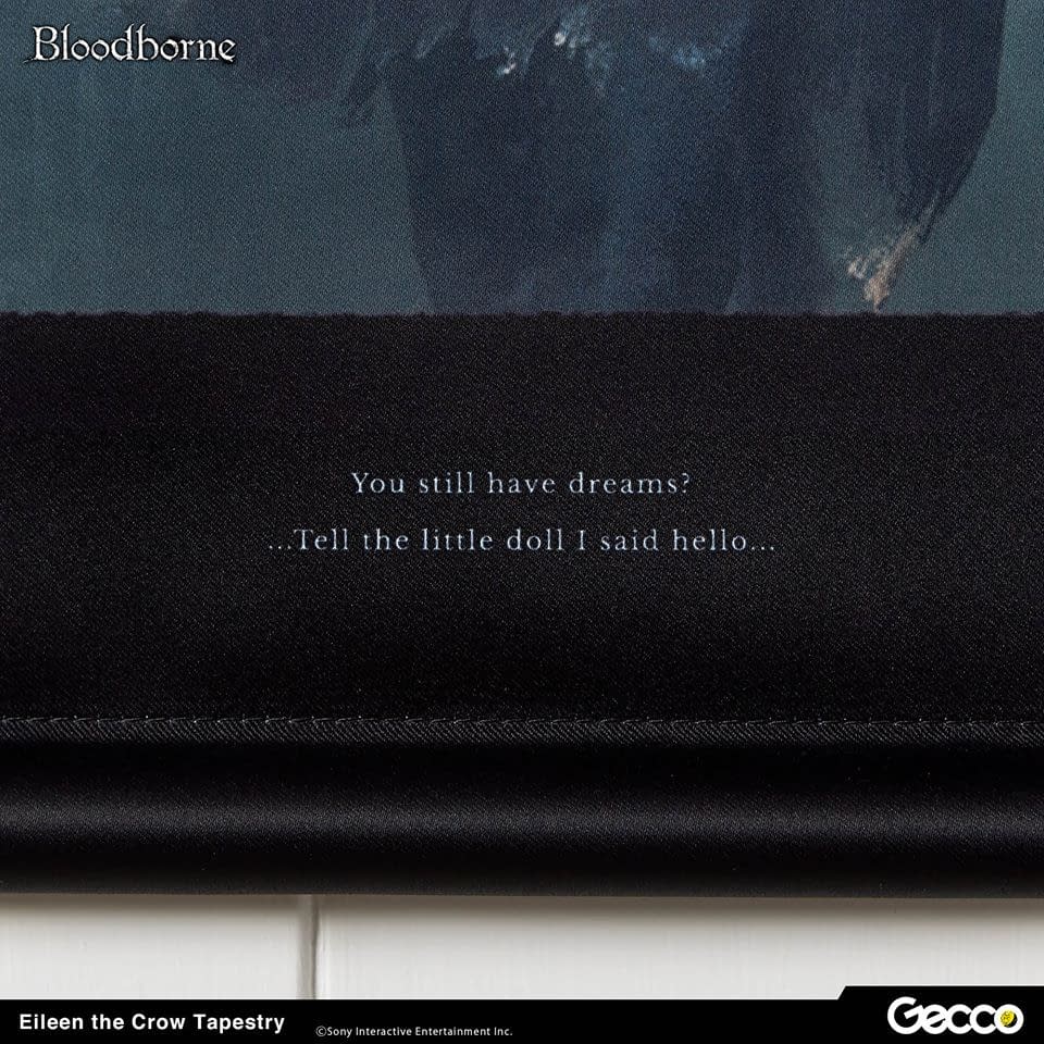 Bloodborne Artwork Becomes Collectibles with Gecco Tapestries 