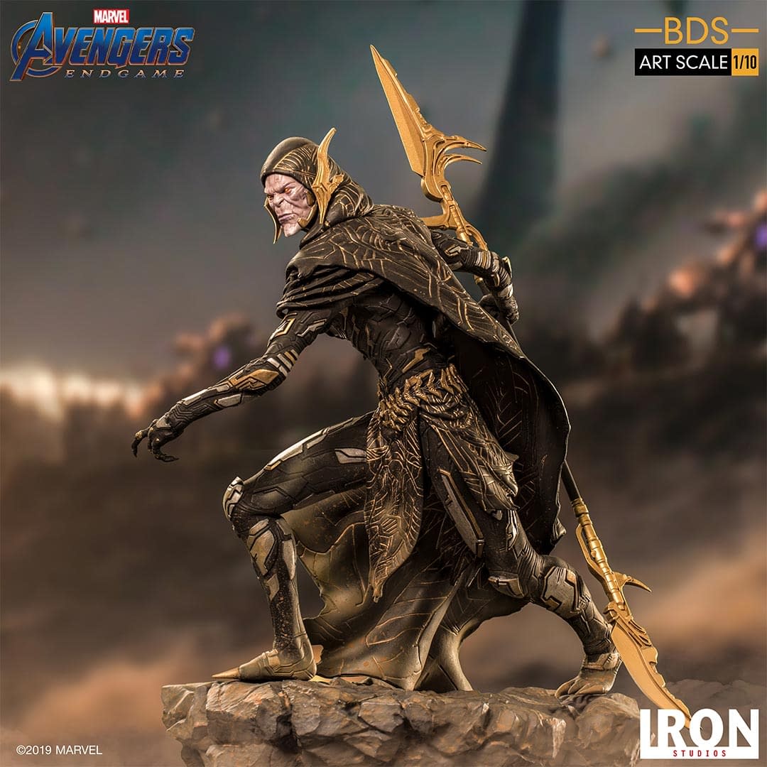Corvus Glaive Wants Revenge with New Iron Studios Statue