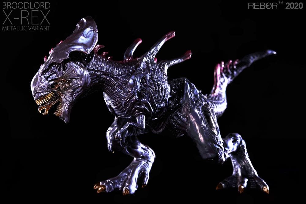 Xenomorph T-Rex Comes to Life with REBOR's X-Rex Figure