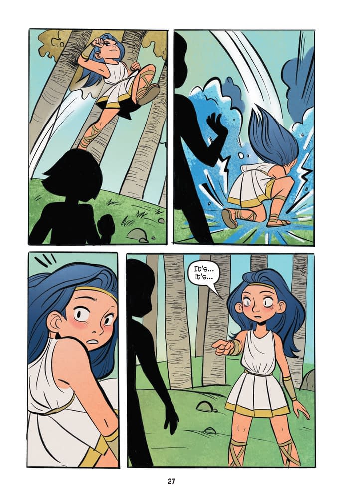DC Releases Trailer, Preview for Middle Grade Graphic Novel Diana: Princess of the Amazons