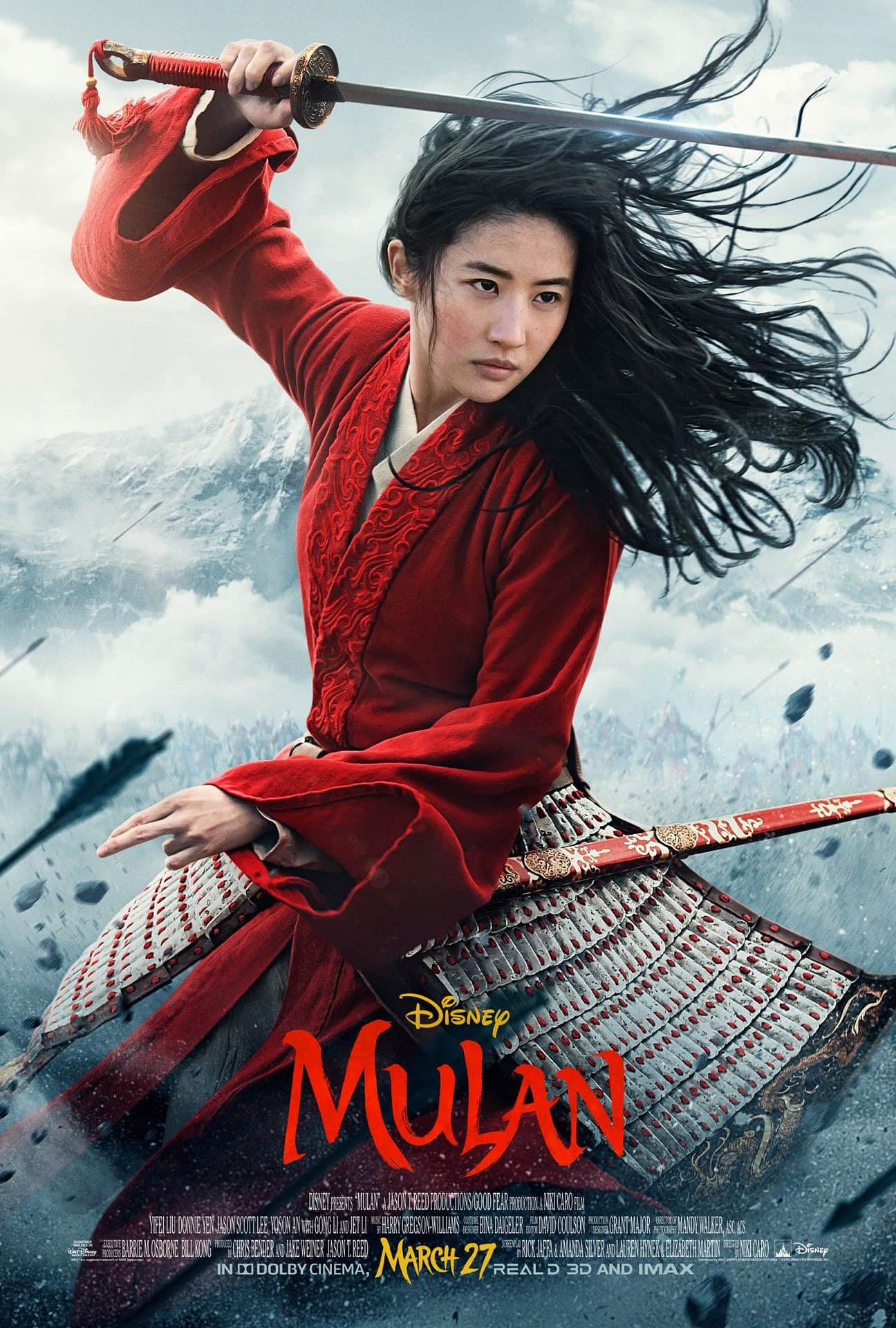 New Poster for "Mulan" Ahead of a New Trailer Dropping Tomorrow