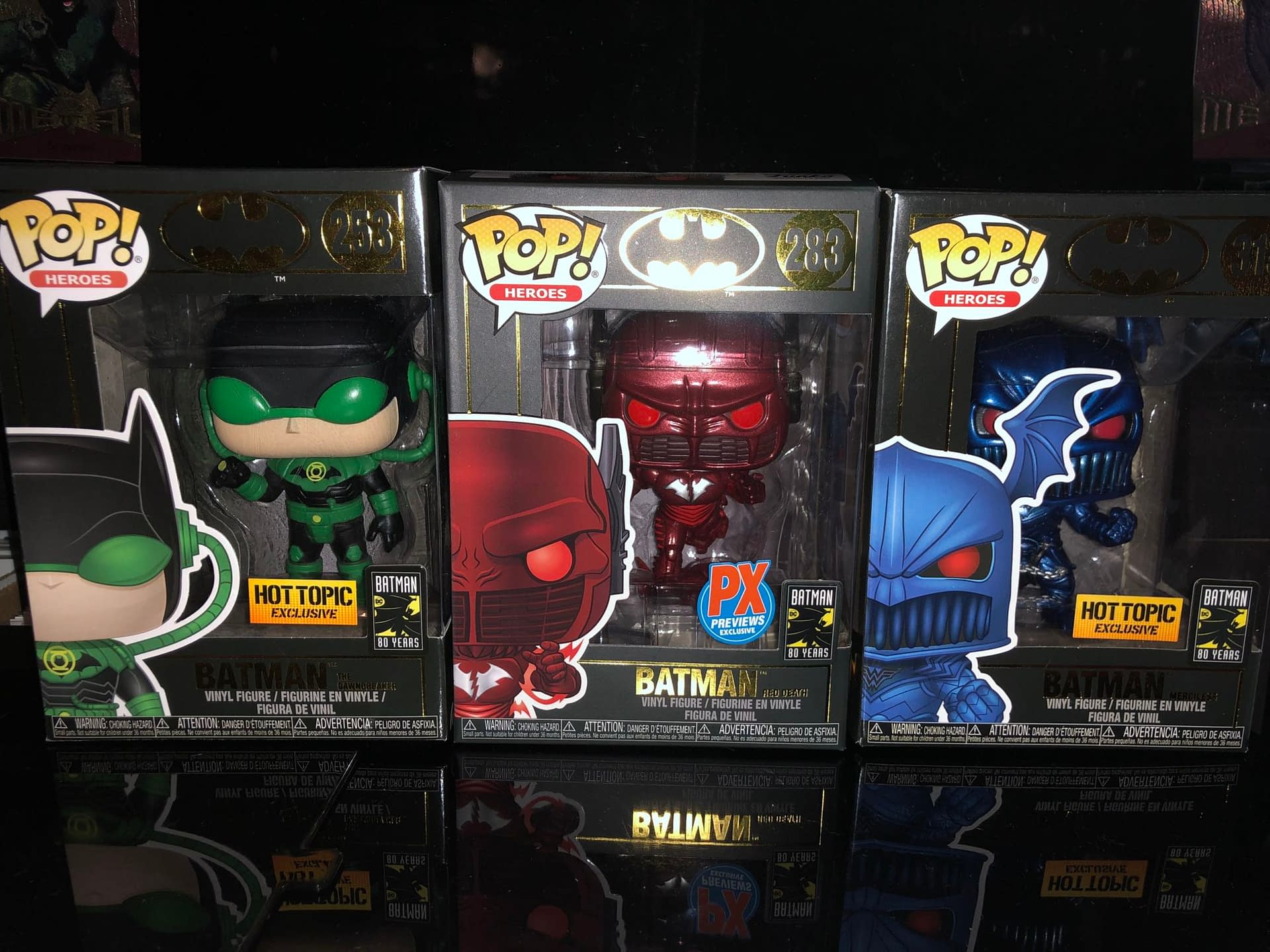 Funko pop hot sale batman metal