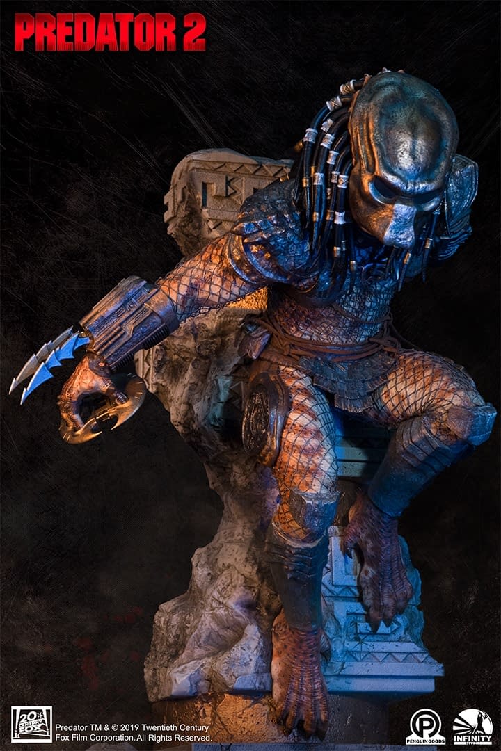 Predator Enters the Concrete Jungle in New Infinity Studio Statue