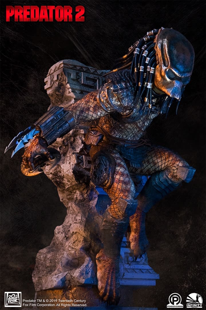 Predator Enters the Concrete Jungle in New Infinity Studio Statue