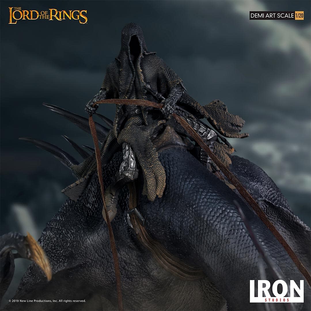 Lord of the Rings Gets a Fell Beast from Iron Studios