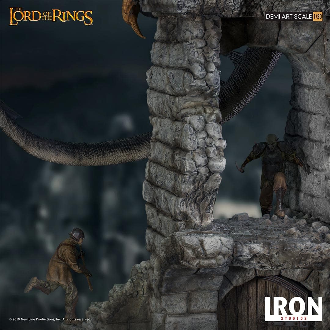 Lord of the Rings Gets a Fell Beast from Iron Studios