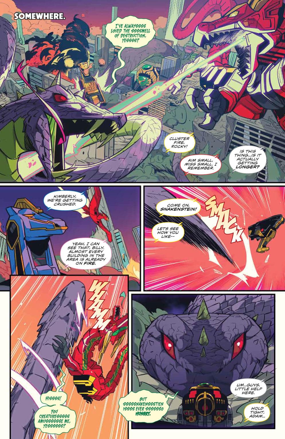 Power Rangers #46 [Preview]