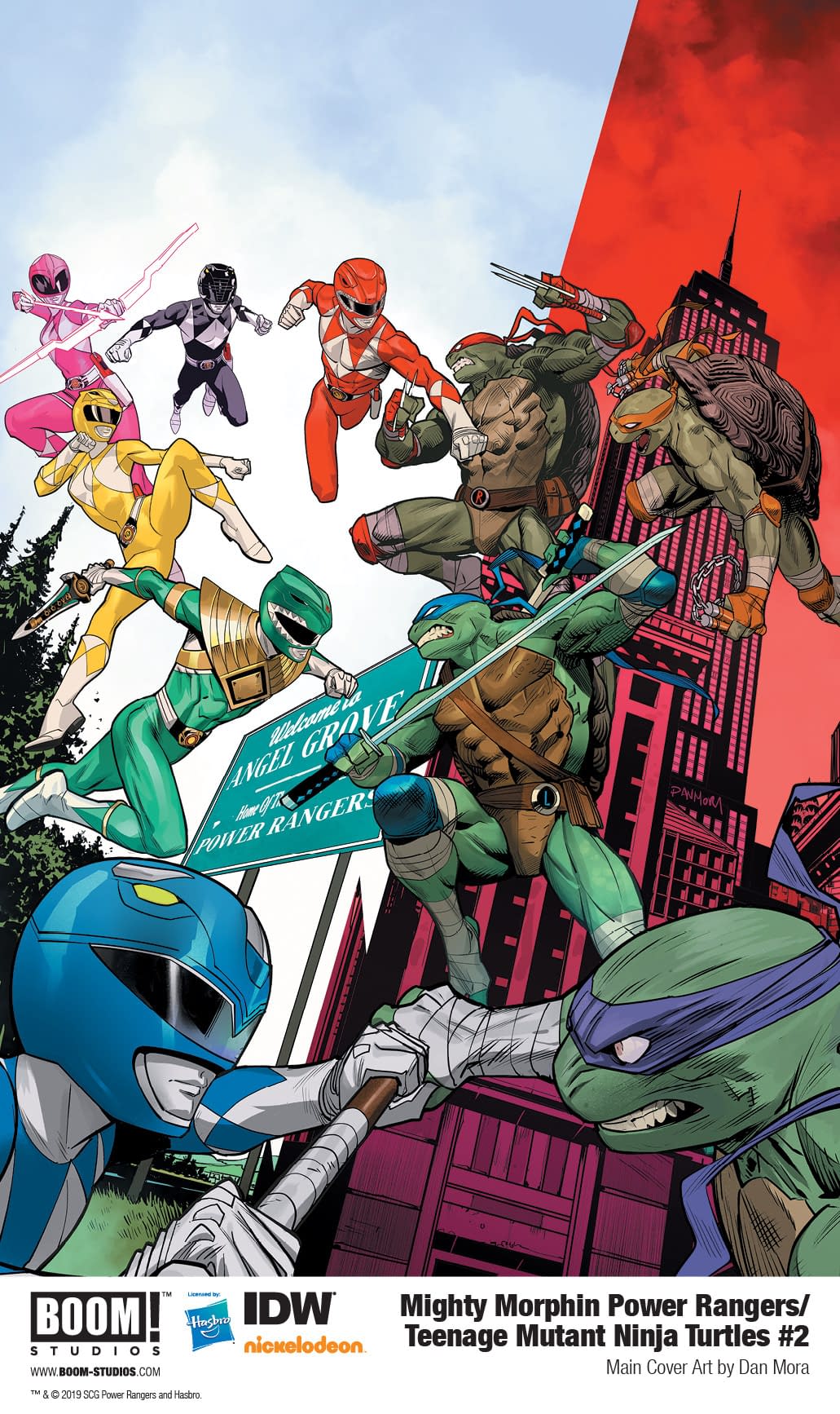 Mighty Morphin Power Rangers/Teenage Mutant Ninja Turtles 2 [Preview]