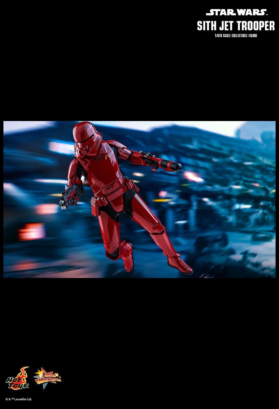 Sith Jet Trooper Makes the Skies Red with Hot Toys