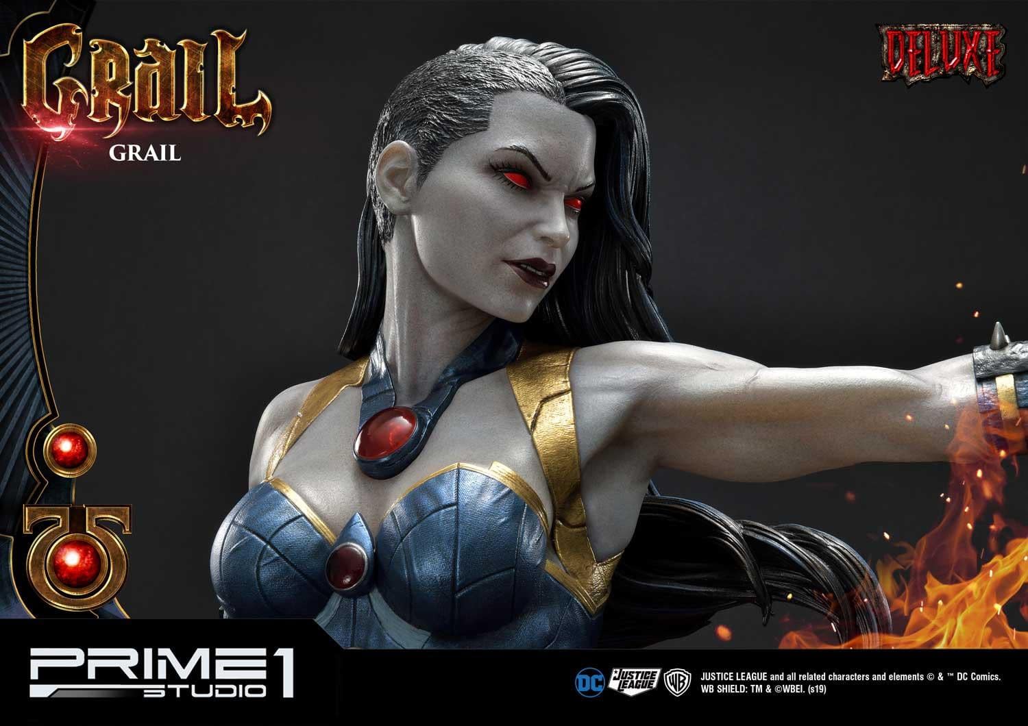 Justice League's Grail Gets Her Own Statue from Prime 1 Studio