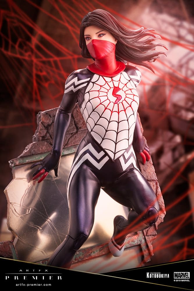 Silk Enters the Spider-Verse with New Kotobukiya Statue