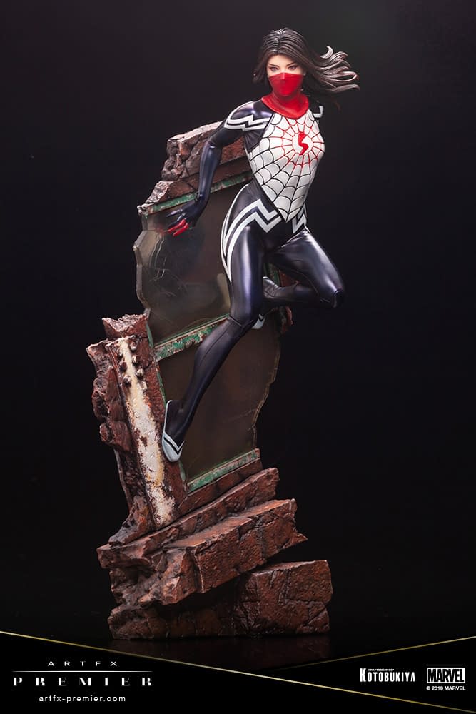 Silk Enters the Spider-Verse with New Kotobukiya Statue