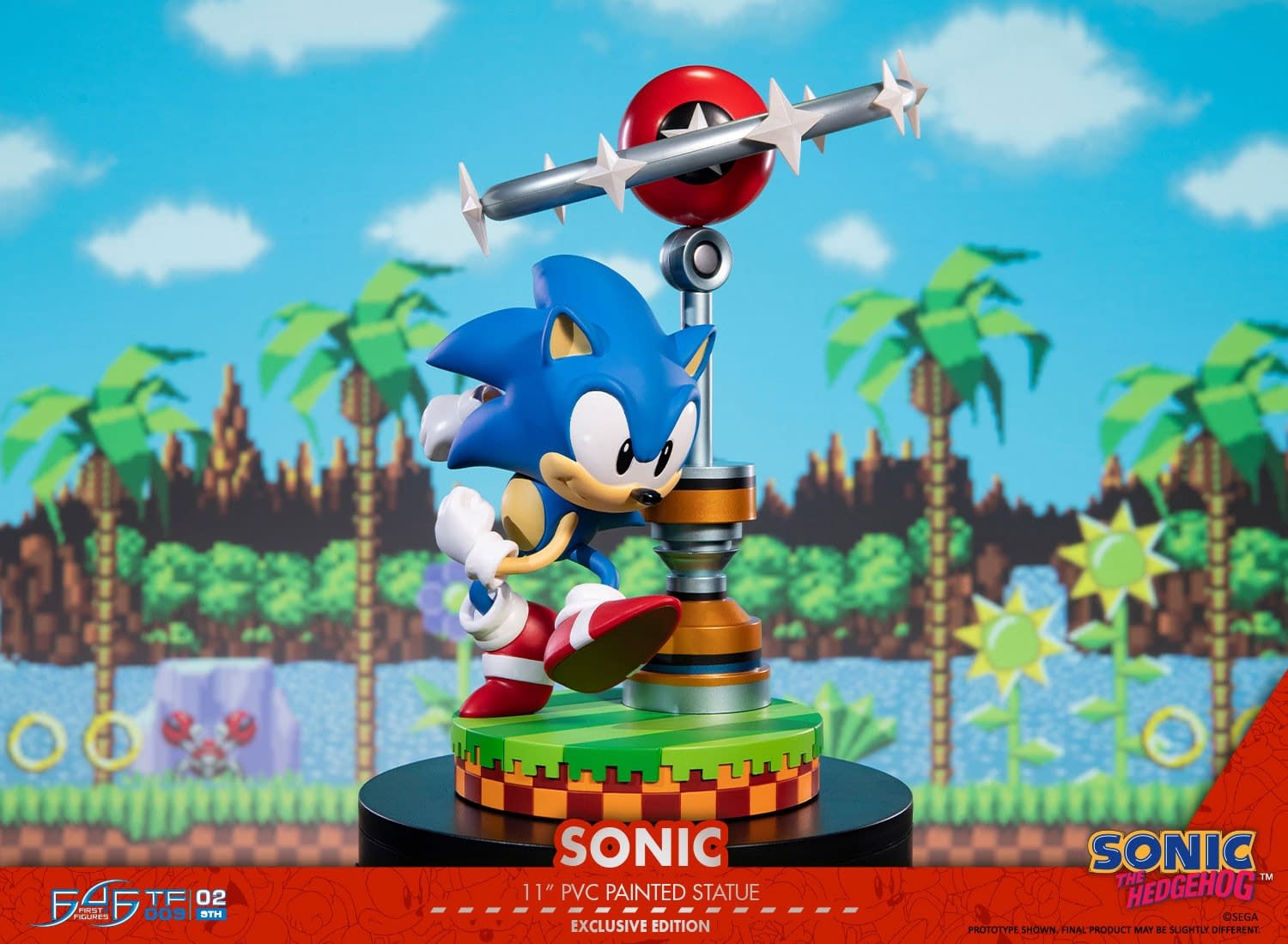 Sonic Goes for the Goal with New Exclusive First 4 Figures Statue