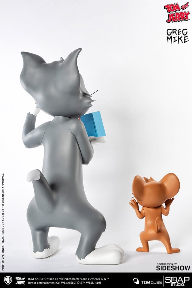 Tom and Jerry Get Wacky with New Soap Studio Statues