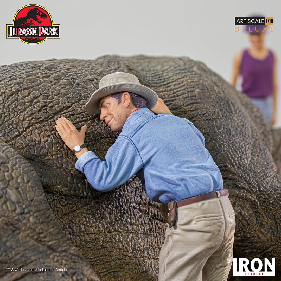 Jurassic Park Guest Stop to Help in the New Iron Studios Diorama
