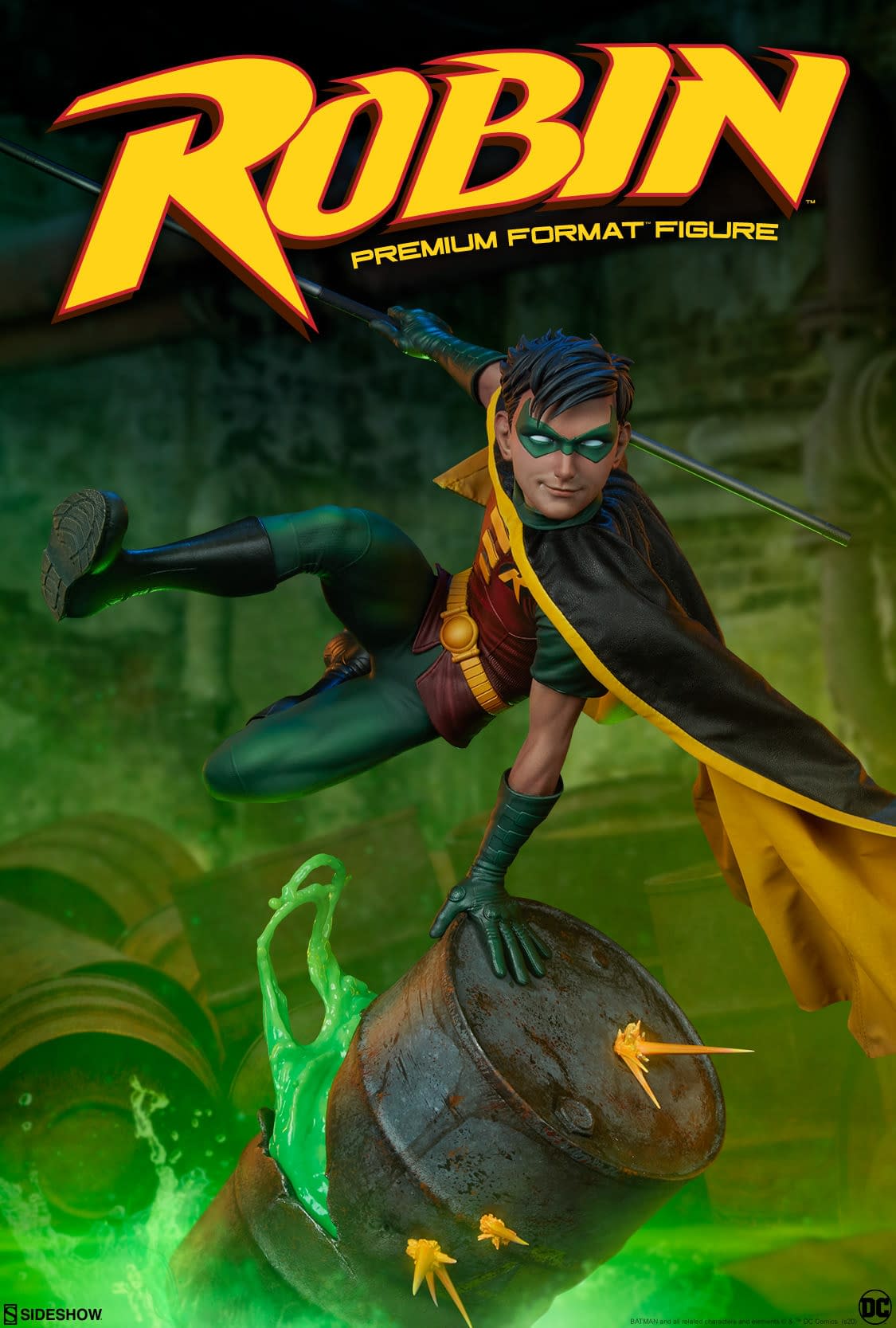 Robin Boy Wonder Arrives with Sideshow Collectibles [First Look]