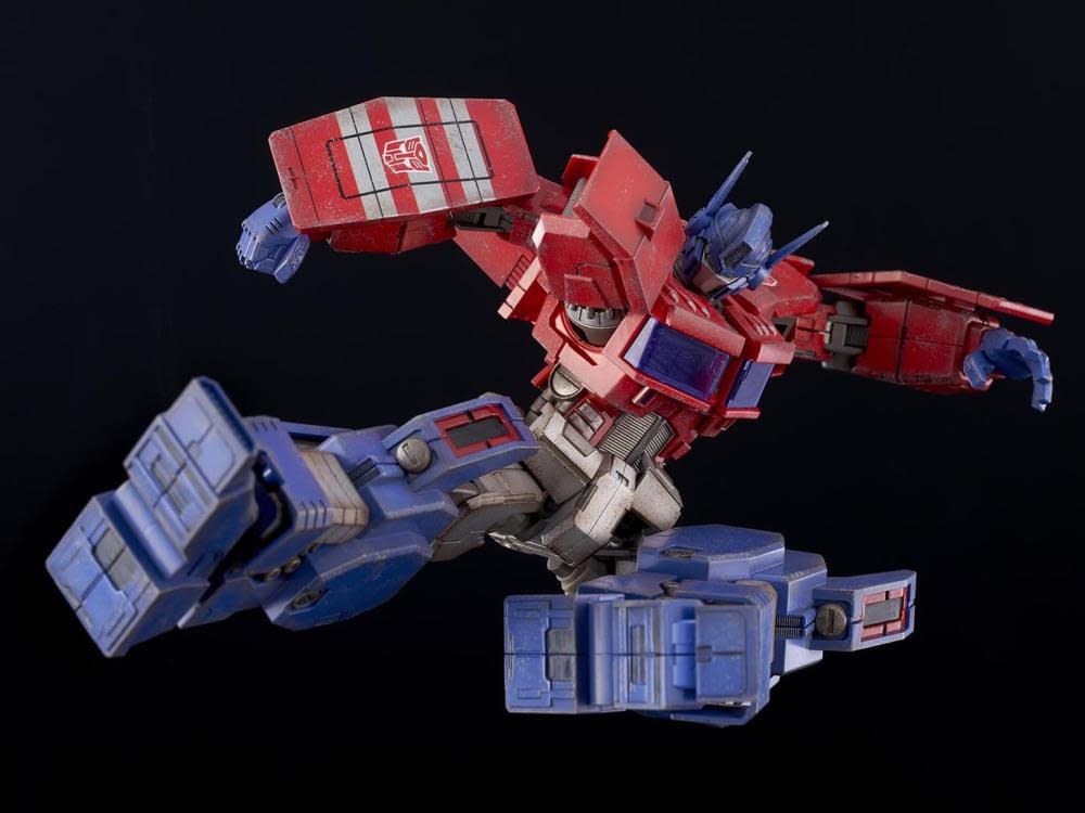 Optimus Prime Gets a Comic Book Makeover with Flame Toys