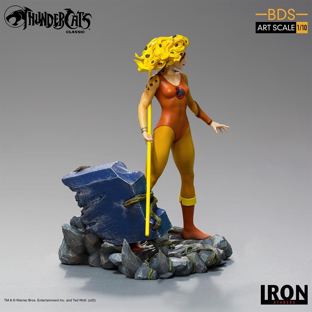 Thundercats Cheetara Stands Her Ground with Iron Studios 