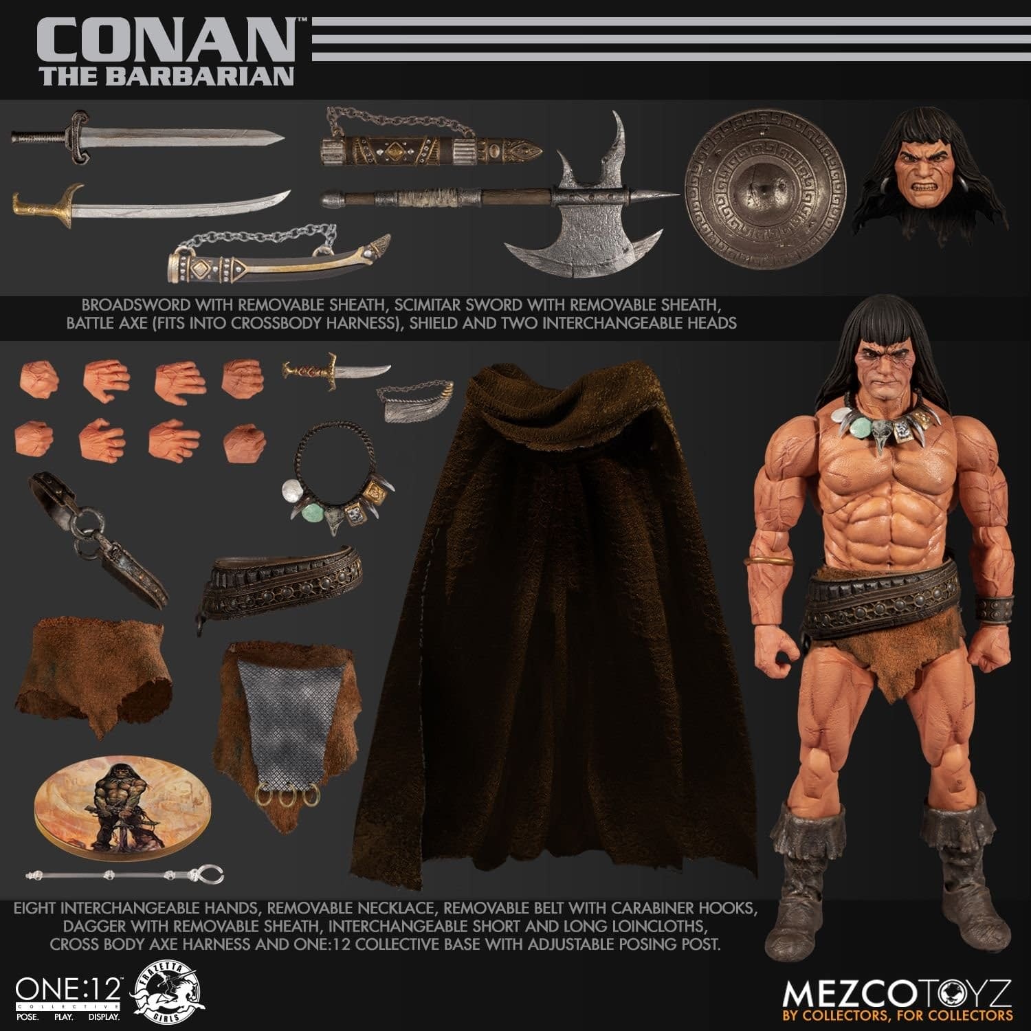 Conan the Barbarian Arrives with New Figure from Mezco Toyz