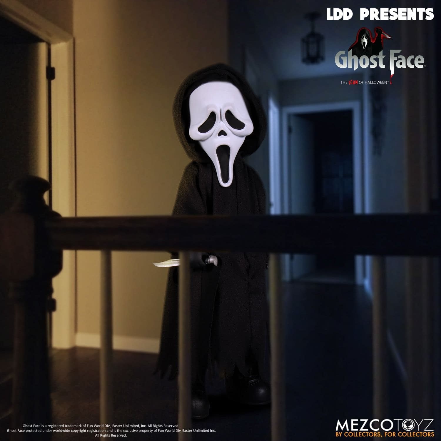 Ghost Face is Ready To Cut a Fool with Mezco Toyz LDD