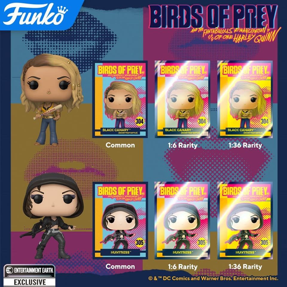 Birds of Prey Gets Crazy With New Funko Pop Figures