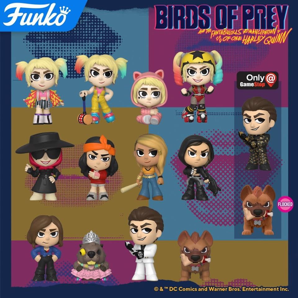 Birds of Prey Gets Crazy With New Funko Pop Figures