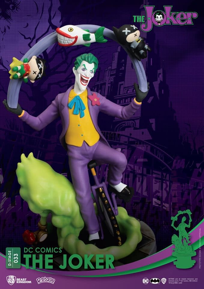 Beast Kingdom Gives Us Batman and Joker Statues