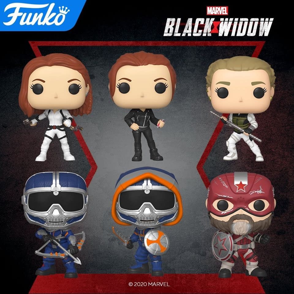 "Black Widow" Solo Film Gets Upcoming Wave of Funko Pops