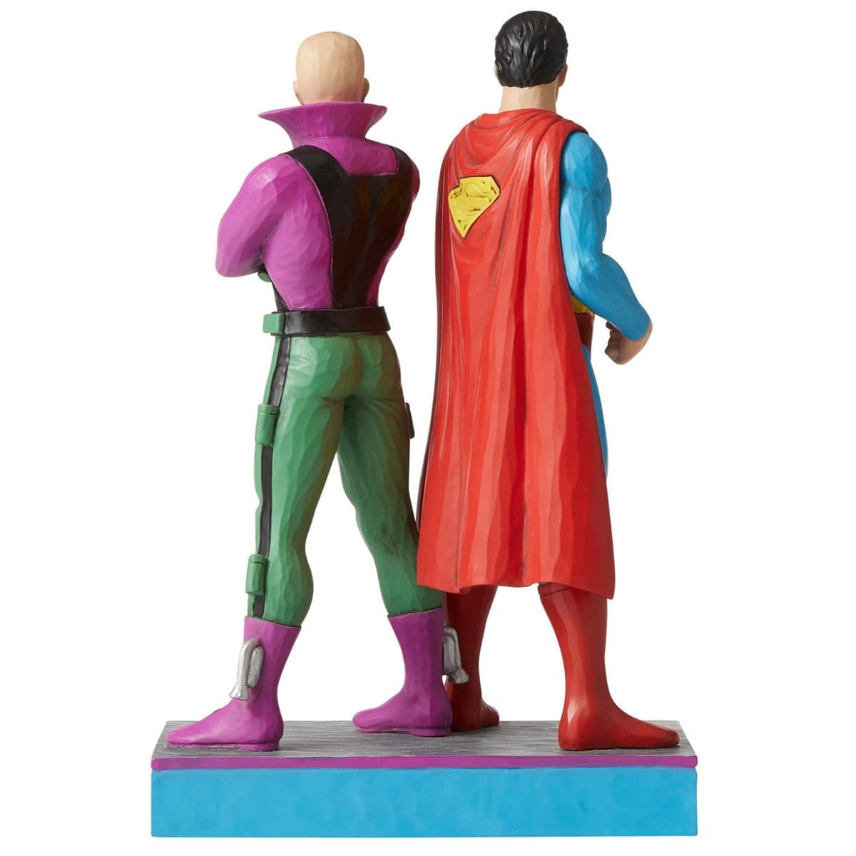 Superman and Lex Luthor Stand Side by Side with New Enesco Statue