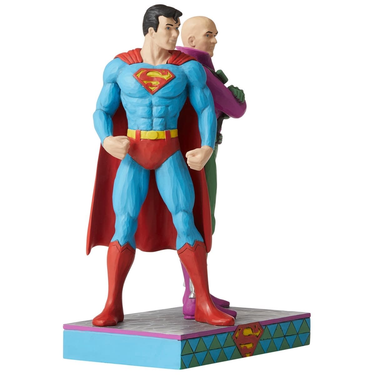 Superman and Lex Luthor Stand Side by Side with New Enesco Statue